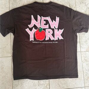 Rare Madhappy Brown New York Graphic T-Shirt